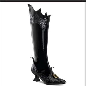 Black Witch Boots 🎃 Costume Boots 🎃 Cosplay 🎃